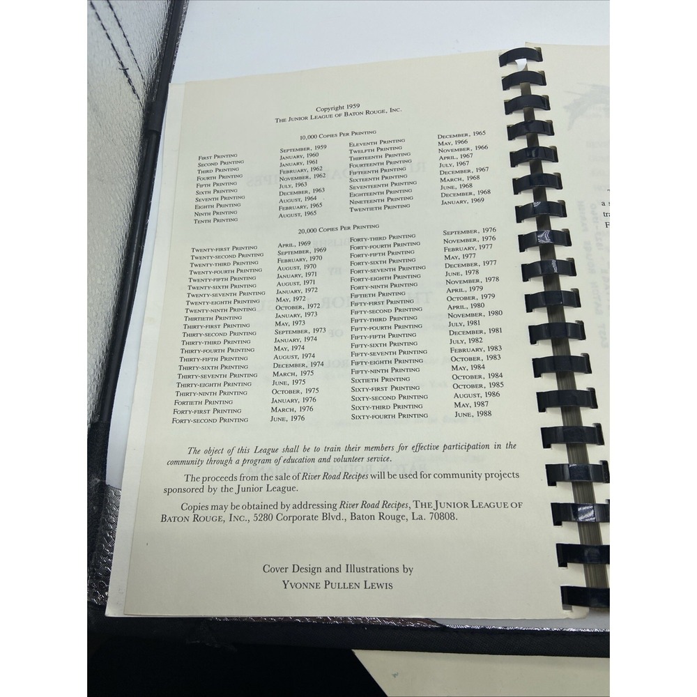 River Road Recipes Junior League of Baton Rouge Louisiana Cookbook Spiral Bound - Picture 6 of 12